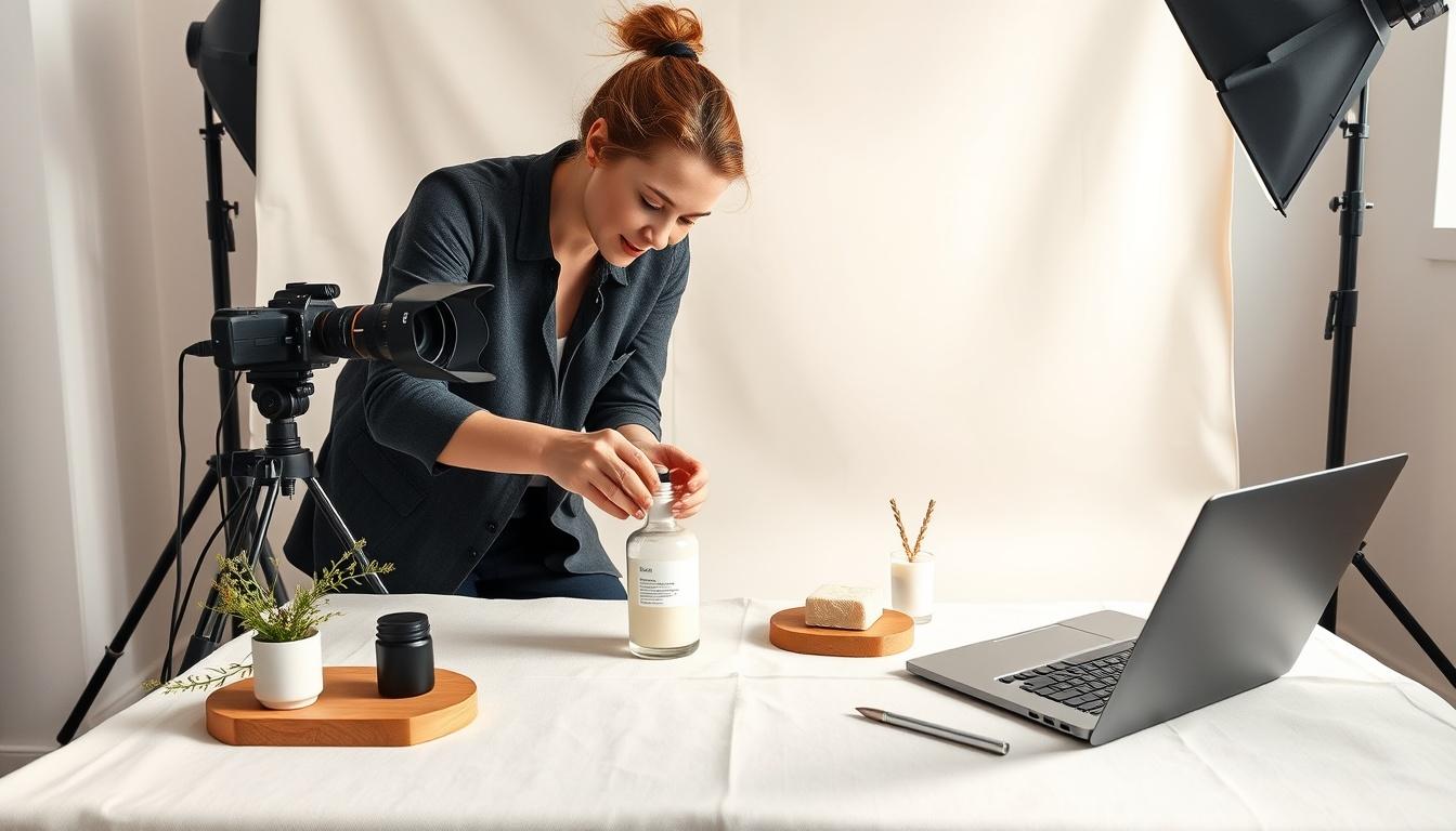 Product images that support sales